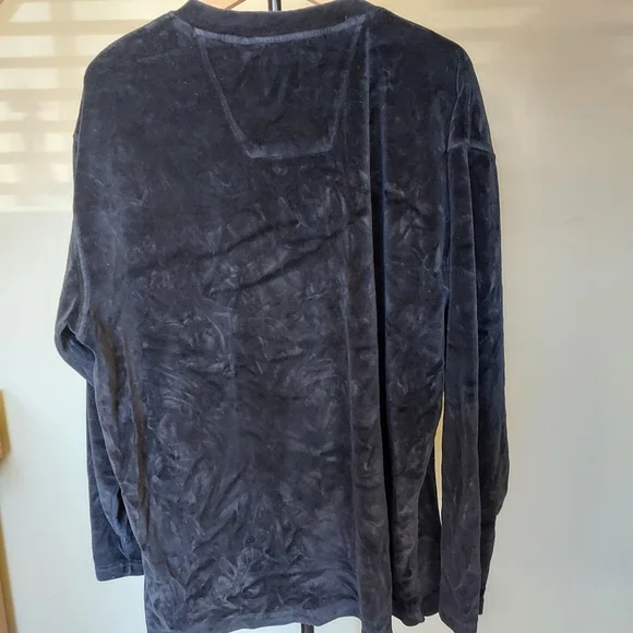 Colours Alexander Julian Mens VelourV Neck Pullover Top XL - Picture 6 of 10